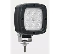 Fristom Faro da lavoro quadrato Led per macchine 15 W 1.800 lm con ottica combo 12 V 24 V con 1 metri di cavo FT-036