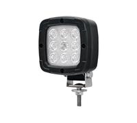 Fristom FT-063 Faretto da Lavoro a LED 6W 650lm Luce Fredda 6000K con Staffa e Cavo 1,5m 12V 36V Impermeabile IP68 Omologato E9 EMC per Rimorchio Camion Trattore Agricolo Fuoristrada Barca