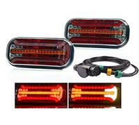 Fristom Luci posteriori a LED, 12 V/24 V, set di cavi da 5 m, con spina a 13 poli