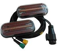 Fristom - Set di Luci Stop Posteriori a LED per Rimorchio, Frecce Dinamiche, 5 m, 13 poli, 12/24 V