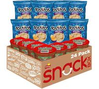 Frito Lay Tostitos Bitesize Rounds - Bicchieri per salsa e patatine fritte, confezione da 24