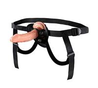 Fritosy Strap on Dildo con imbracatura, dildo in silicone indossabile per adulti SM Sex Toys per uomini e donne (piccolo)