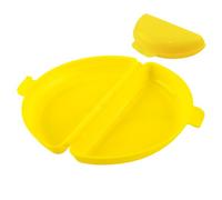 Frittata a microonde, portatile, in camicia con coperchio, accessorio da cucina per la colazione veloce, pentola a vapore compatta per microonde Ave, forno a casa, dormitorio o ufficio