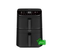 Frittatrice ad aria calda Cosori Turbo Tower 10,8 L doppio stack 2630 W 7 programmi Nero senza PTFE - Nouvo
