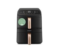 Frittatrice ad aria COSORI Turbo Tower Compact 8,6 L (2x4,3 L) 2630W Doppia vasca Nera - Nouvo