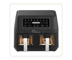 Frittatrice dietetica - LITTLE BALANCE - 8765 - Crousty light duo - 9 L - 2460 W - 9 programmi - Nero - Nouvo