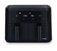 Frittatrice senza olio HKoeNIG - FRY900 - Capacità 9L - Doppia vasca 4,5L - 8 programmi di cottura - 2400W - Nouvo