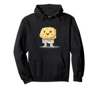 Frittelle divertenti in pantaloncini per gli amanti dell'estate e della colazione Felpa con Cappuccio