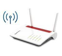 FRITZ!Box 6850 4G Edition International, Modem Router 4G/3G con Wi-Fi Dual Band fino a 1.266 Mbit/s, Mesh, 4x Gigabit Lan, 1x USB 3.0, VoIP, Base Dect, SIM Slot, Interfaccia in Italiano