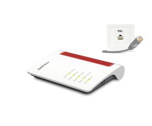 FRITZ!Box 7510 router wireless Gigabit Ethernet Banda singola (2.4 GHz) Bianco - Nouvo
