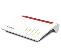 FRITZ!Box 7590 Edition International, Modem Router Wi-Fi AC+N Con 1.733 MBit/s (5GHz) & 800 MBit/s (2,4 GHz), ADSL/VDLS Fino A 300 MBit/s, Mesh, Base DECT, Media Server, Interfaccia In Italiano