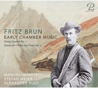 Fritz Brun Fritz Brun: Early Chamber Music: String Quartet No. 1/Sonata for (CD)