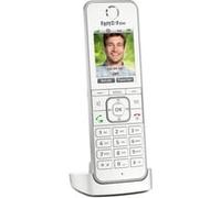 FRITZ!Fon C6, Portatile bianco, Fon C6, Telefono DECT, Cornetta wireless, Telefono con vivavoce, 300 voci, Identificatore di chiamata, Bianco