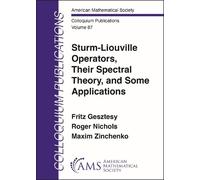 Fritz Gesztesy R Sturm-Liouville Operators, Their Spectral T (Copertina rigida)