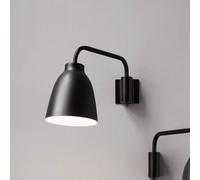 FRITZ HANSEN Caravaggio applique, nera FRITZ HANSEN