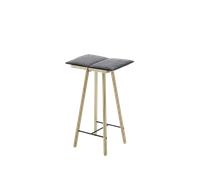 Fritz Hansen Collezione Skagerak Georg Sgabello da Bar Basso Rovere/Grigio Scuro