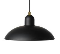 Fritz Hansen KAISER idell™ 6631-P Lampada a sospension, nero opaco/ottone