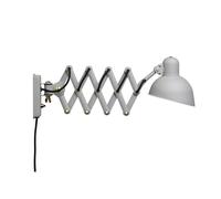 FRITZ HANSEN Kaiser idell 6718-W applique con spina, grigia 13721612