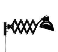 Fritz Hansen KAISER idell™ 6718-W Lampada da parete, nero lucido