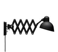 Fritz Hansen KAISER idell™ 6718-W Lampada da parete, nero opaco