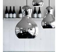 FRITZ HANSEN Lampada a sospensione Calabash P1, argento FRITZ HANSEN