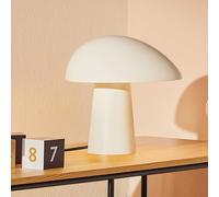FRITZ HANSEN Lampada da tavolo Night Owl, bianco fumo FRITZ HANSEN