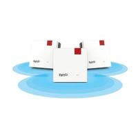 FRITZ!Mesh Wi-Fi Set 1600 (Confezione da 3) - Mesh WiFi fino a 3.000 Mbit/s, Dual Band, Plug & Play, Compatibile con tutti i Router, Aggiornamenti Gratuiti, Made in Europe, 5 Anni di Garanzia, per 5-7