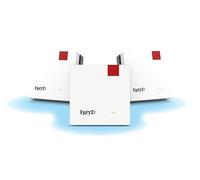 FRITZ!Mesh Wi-Fi Set 1600 (Confezione da 3) - Mesh WiFi fino a 3.000 Mbit/s, Dual Band, Plug & Play, Compatibile con tutti i Router, Aggiornamenti Gratuiti, Made in Europe, 5 Anni di Garanzia, per 5-7