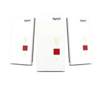 FRITZ!Mesh Set 2700 (set da 3) | Wi-Fi 7 ultraveloce fino a 6.500 Mbit/s | Copertura Wi-Fi 5-7 stanze | Ideale per router o modem in fibra ottica (ONT) | Configurazione semplice | Prodotto in Europa