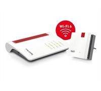 Fritz! - Modem-router Mesh-set Wifi6 7530ax+1200ax-bianco FRITZ!