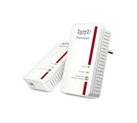 FRITZ!Powerline 1240E WLAN Set 1200 Mbit/s Collegamento ethernet LAN Wi-Fi Bianco 1 pz