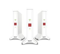 AVM FRITZ BOX - Repeater FRITZ!Mesh Set 4200 3-pack Edition Inter Ripetitore di rete 4200 Mbit /s Rosso, Bianco - SPEDIZIONE GRATUITA