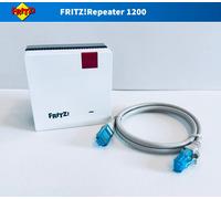 Fritz Ripetitore 1200 - Wlan-Mesh - - 1 X Gigabit-Lan-Anschluss Bianco