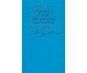 Fritz Senn Klaus Reichert James Joyce Finnegans Wake: Gesammelte An (Tascabile)