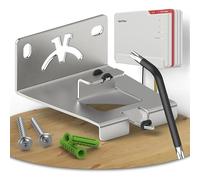 Fritzbox 5690 pro - Supporto da parete per router in acciaio inox, adatto per Fritzbox 5690 Pro, montaggio a parete Fritzbox con accessori di montaggio, montaggio a parete Fritzbox 5690 Pro