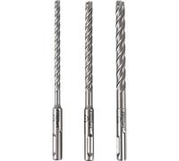 FRITZFURT 3161-2103 Acciaio Kit punte perforatrici 3 parti 6 mm, 8 mm, 10 mm L