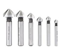 FRITZFURT 3201-3206 Kit svasatori conici 6 parti 6.3 mm, 8.3 mm, 10.4 mm, 12.4