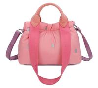 Fritzi aus Preußen borsa a tracolla borsetta Izzy Mini Pink Puffy Nylon Crossbody Bag Bubble rosa