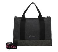 Fritzi aus Preussen Tote Bag Canvas Black, Shopper Donna, Nero