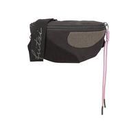 Fritzi aus Preußen borsa a tracolla Limited Happy Flocked Bum Bag Medium Soft Coffee marrone scuro