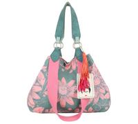Fritzi aus Preußen Fritzi x Frida Kahlo Limited Bloom Borsetta 43 cm ottanio
