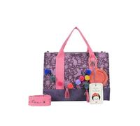 Fritzi aus Preußen Fritzi x Frida Kahlo Borsa shopper 40 cm viola