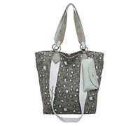 Fritzi aus Preußen Izzy02 Canvas Borsa shopper 32 cm verde