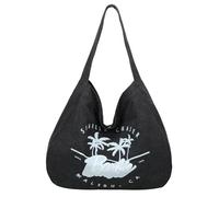 Fritzi aus Preussen Easy Hobo Malibu Limited Barbie Washed Denim Blacky, Donna, Mittelgroße