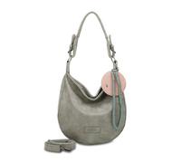 Fritzi aus Preußen Fritzi Hobo Vintage Borsa a spalla 33 cm grigio
