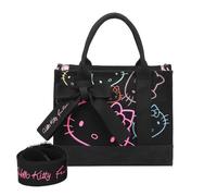 Fritzi aus Preußen Hello Kitty fritzi Canvas Borsetta 26 cm nero