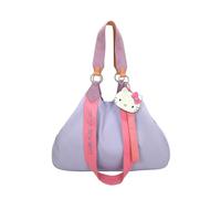 Fritzi aus Preussen Hello Kitty Fritzi Izzy Medium Canvas Lilac Cat, Shopper Donna, Lilla, Einheitsgröße