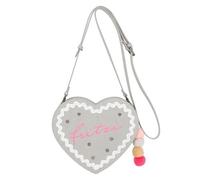 Fritzi aus Preußen Herzli Limited Wiesn Borsa a tracolla 22.5 cm grigio