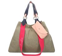 Fritzi aus Preußen Izzy Canvas Borsa shopper 45 cm oliva
