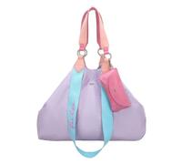 Fritzi Izzy Canvas Light Purple Shopper Donna Grande Borsa Tote in Cotone con Custodia Occhiali Rimovibile Vegan per Spiaggia Città Festival Mare 36 x 50 x 16 cm, Lilla